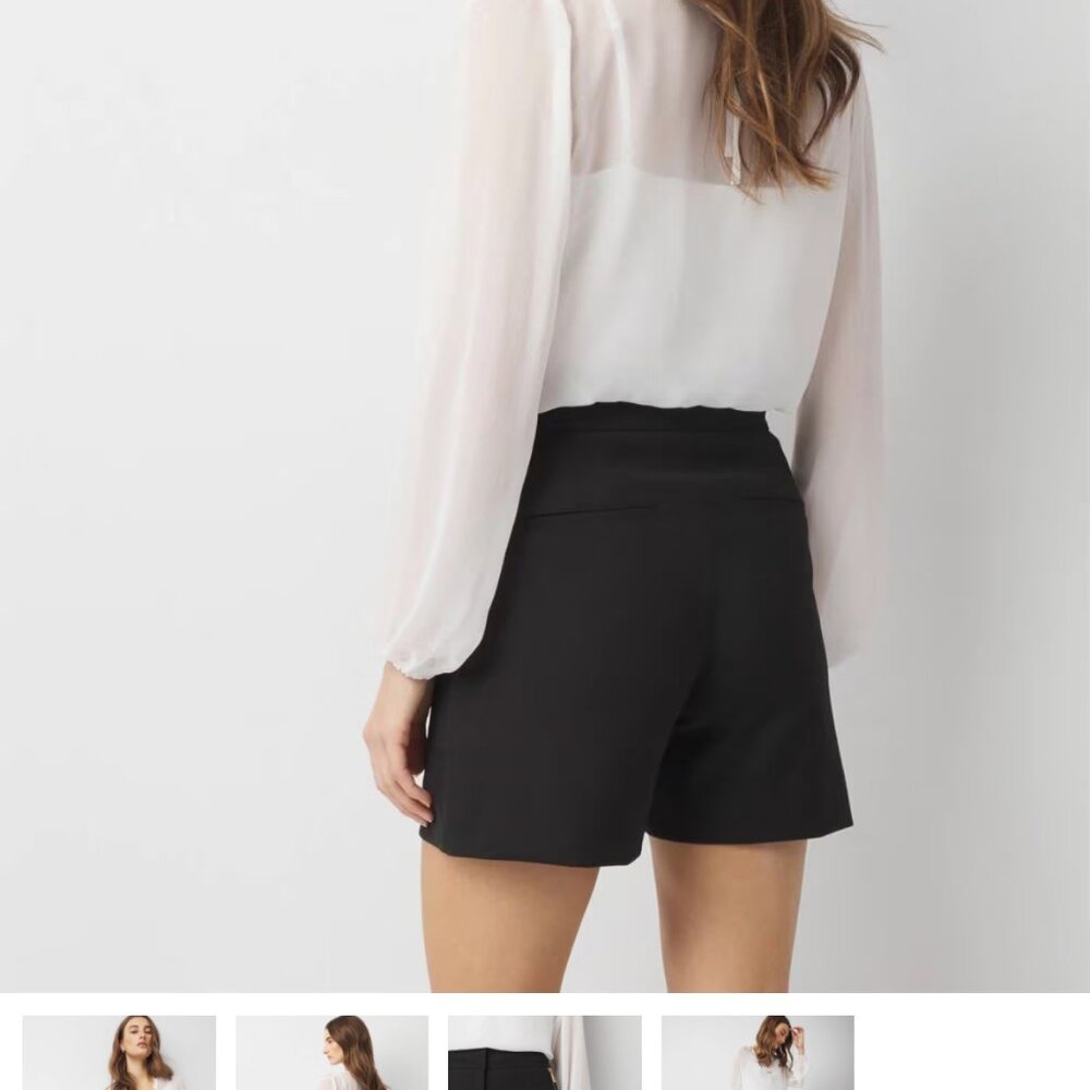 NEW WHITE HOUSE BLACK MARKET COMFORT STRETCH TAILOR SHORTS 2 - Picture 3 of 3